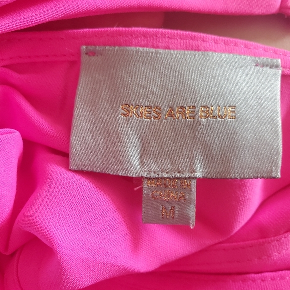 Hot pink dress - Picture 4 of 4